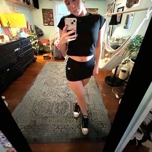 Adidas mini skirt